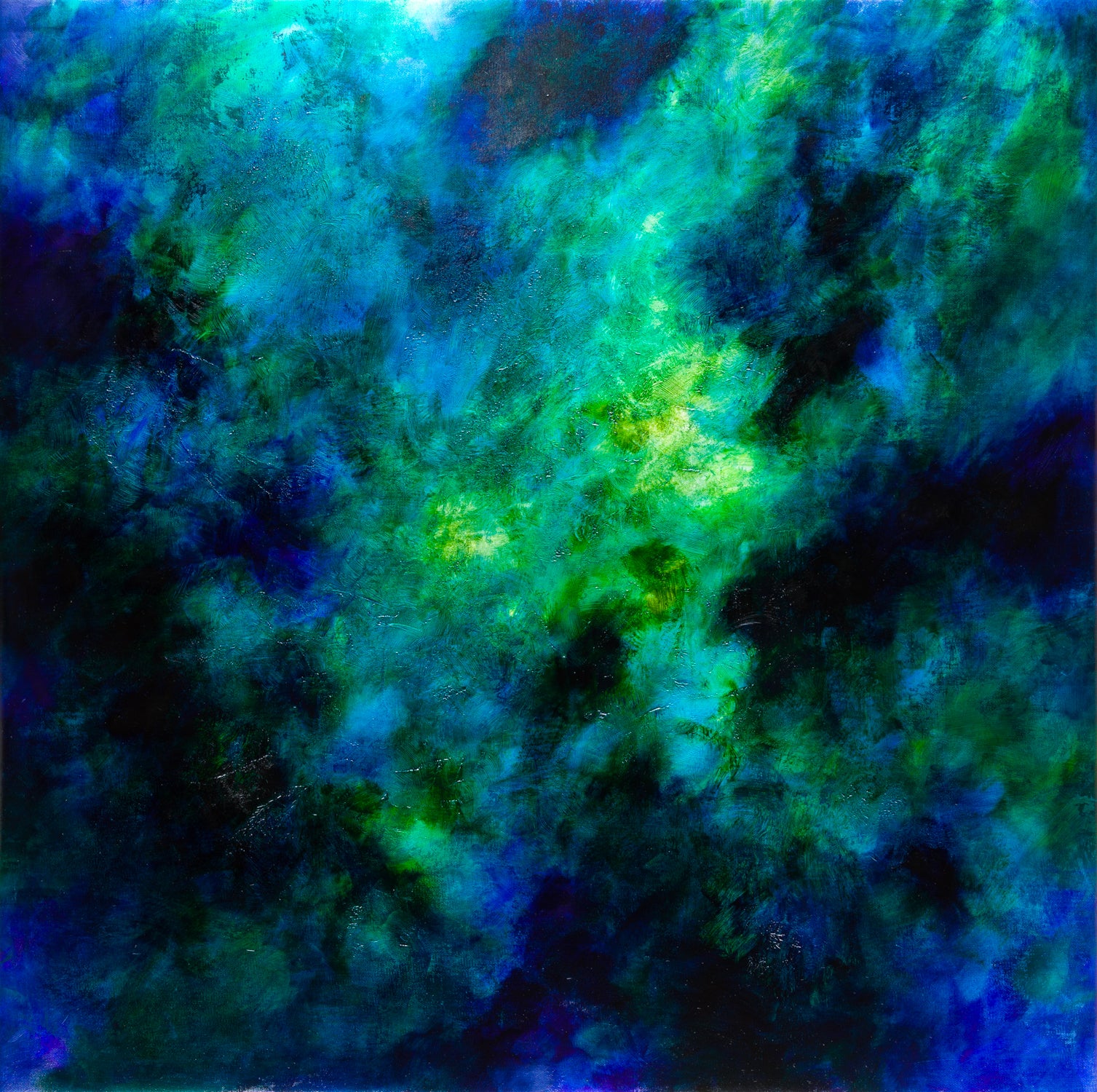 Deep blue abstract