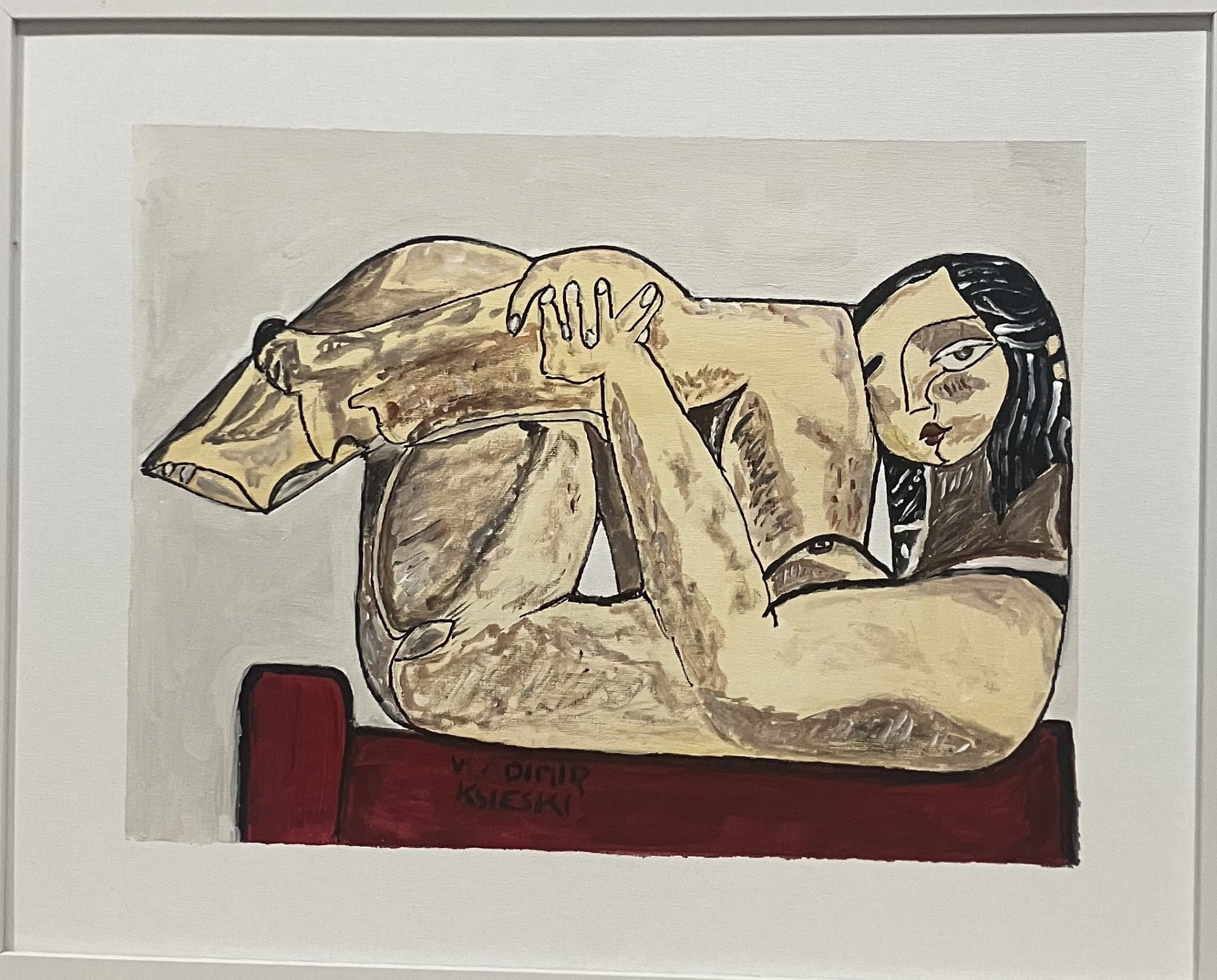 DESNUDO POSANDO de V.KSIESKI.2026
