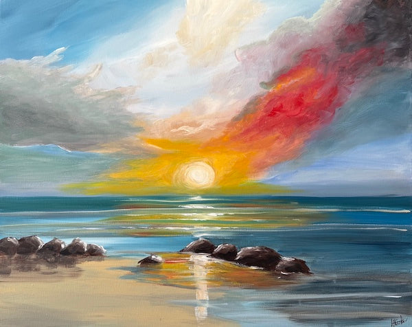 Dramatic Sunset View