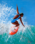 Blue Surfer - SOLD