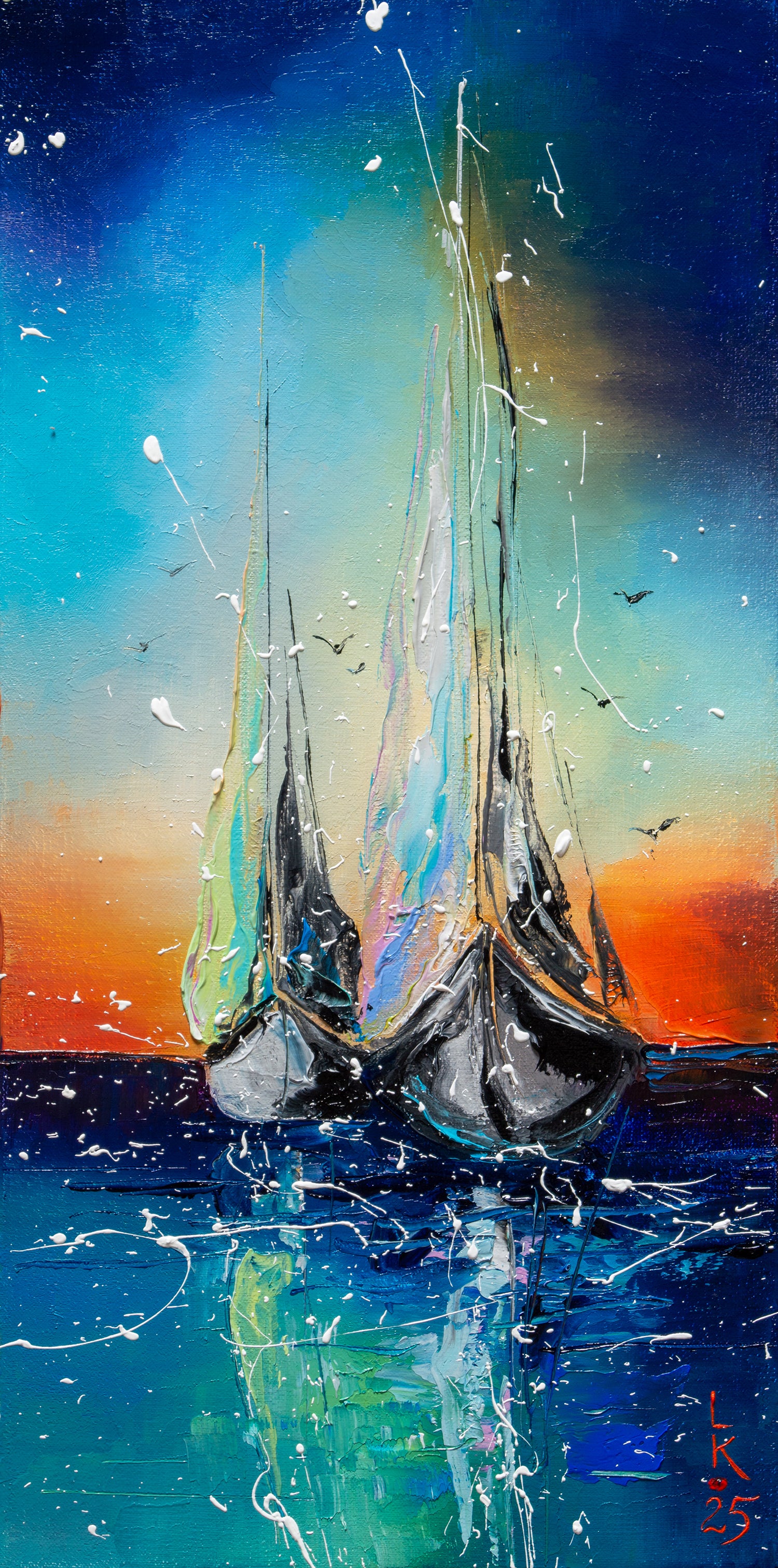 Mystic Sunset Sails