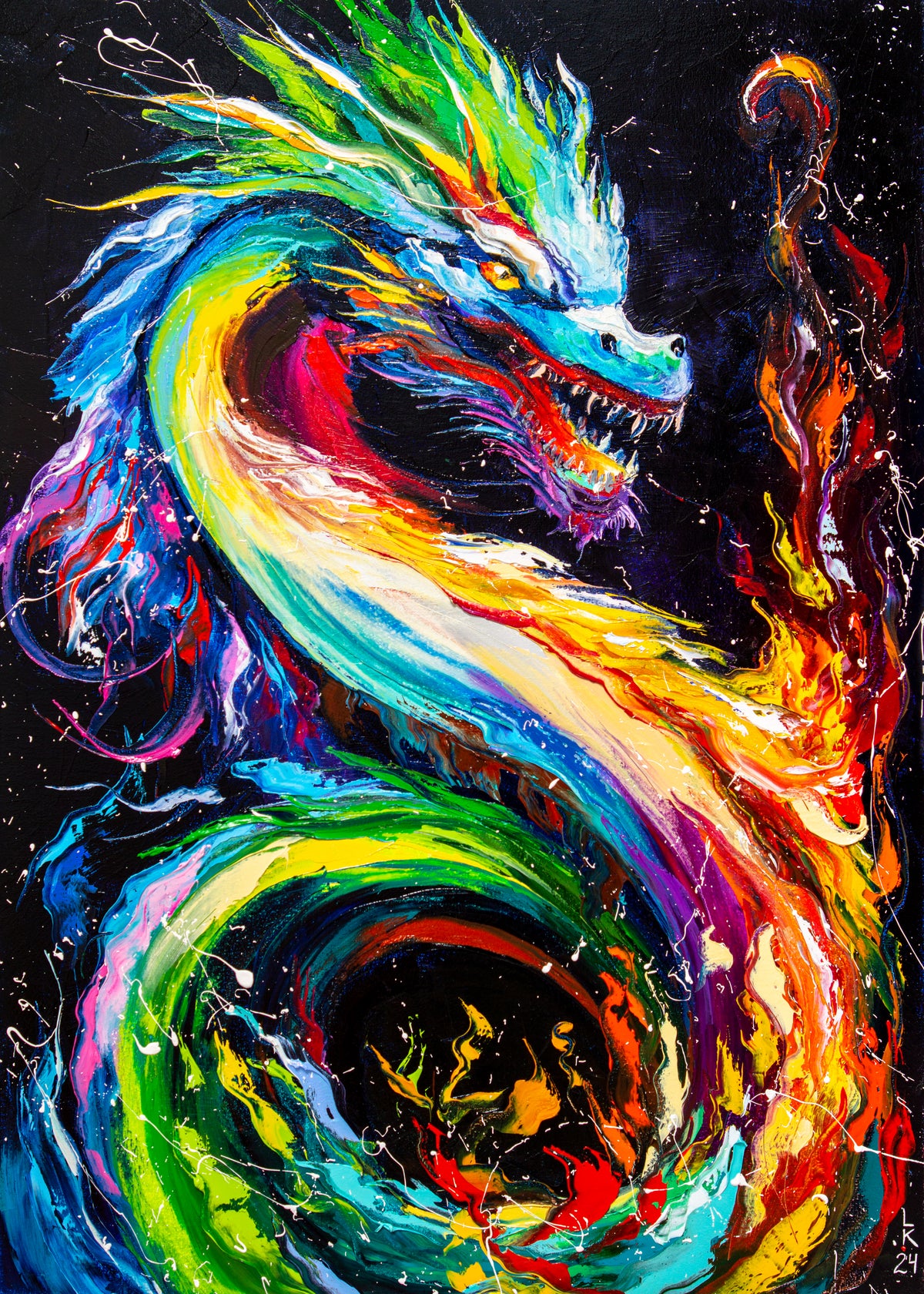 Fire dragon