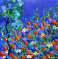 Red poppies