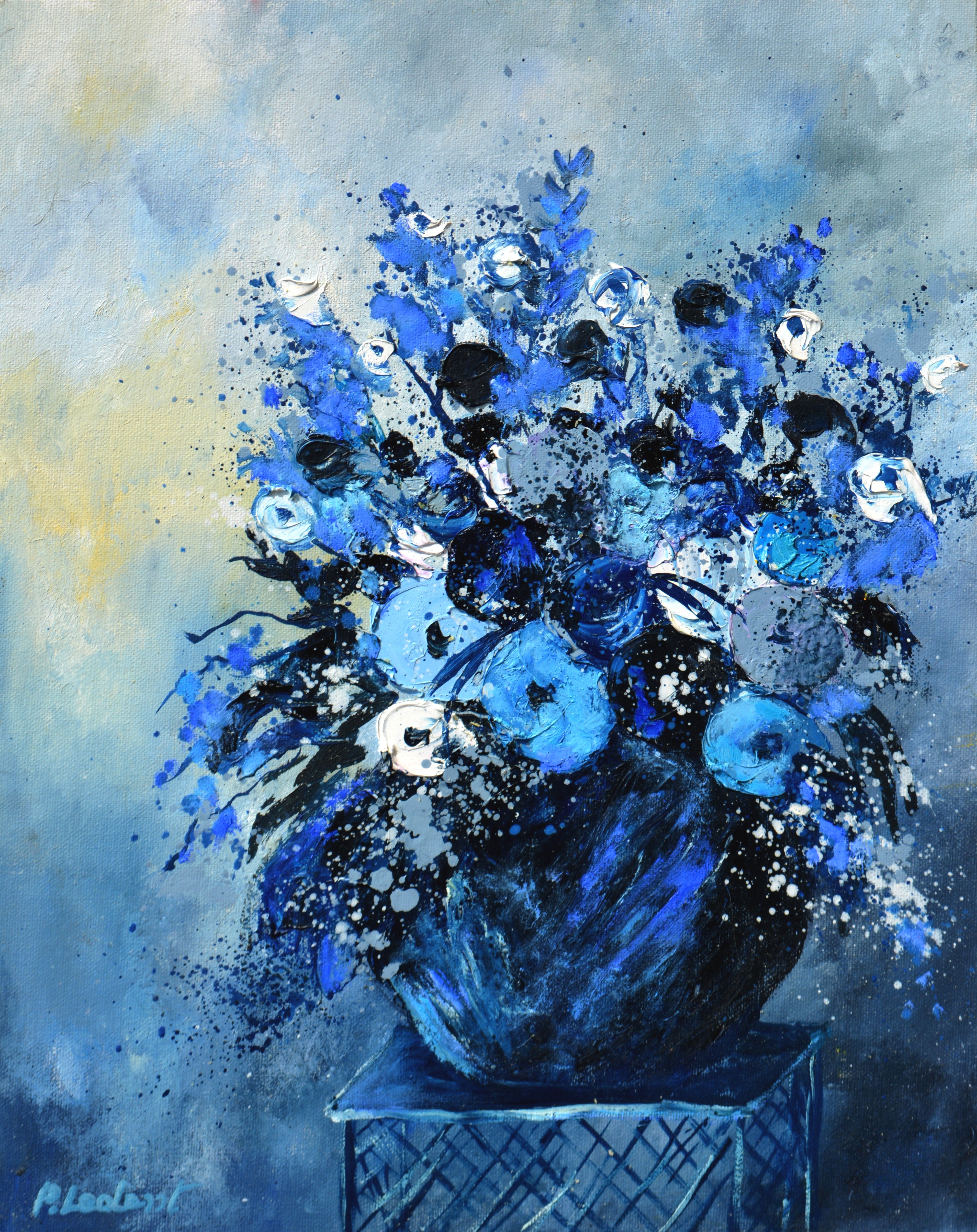 Blue still life