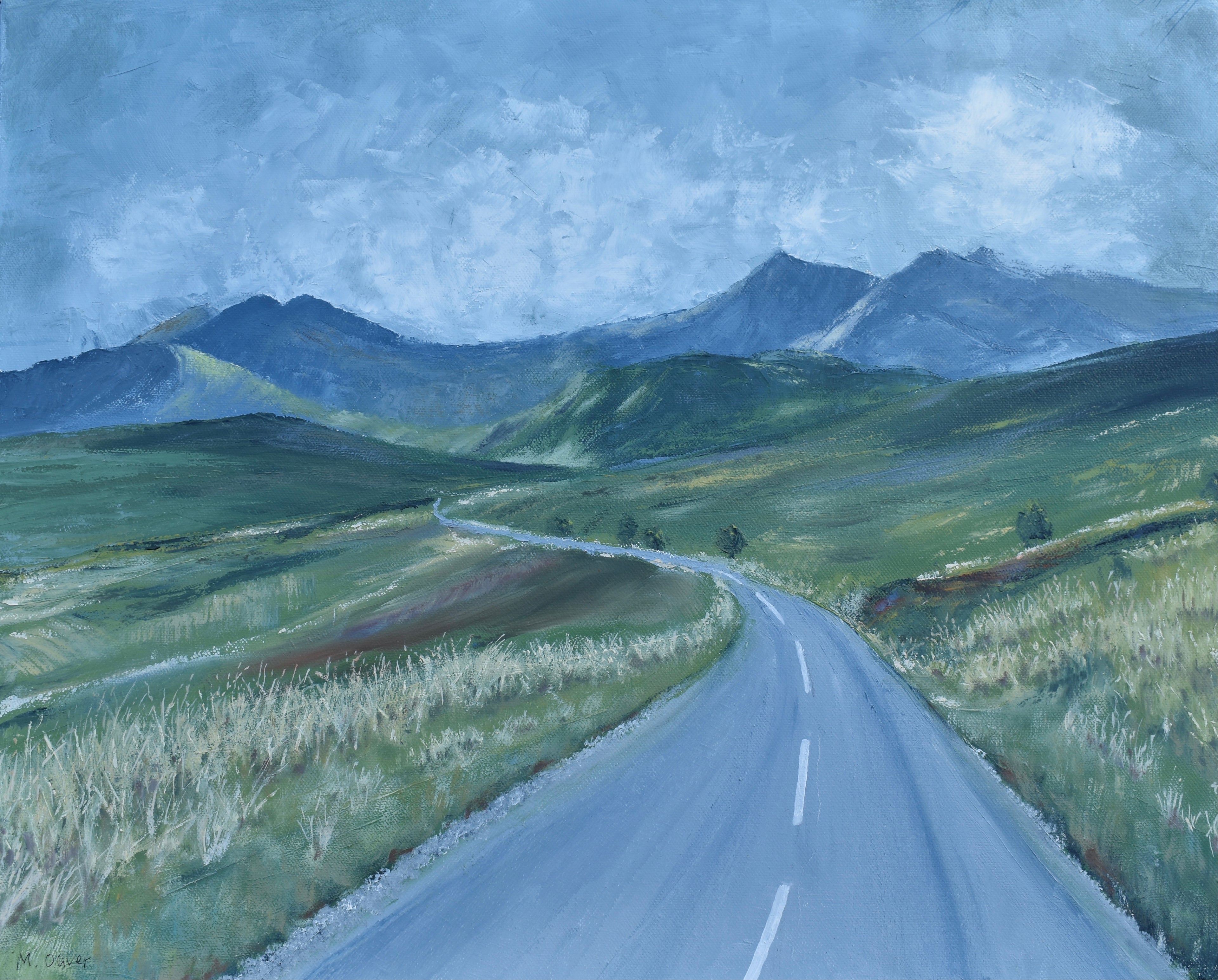 A Drive in the Mountains
