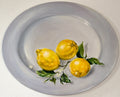 lemons on a plate