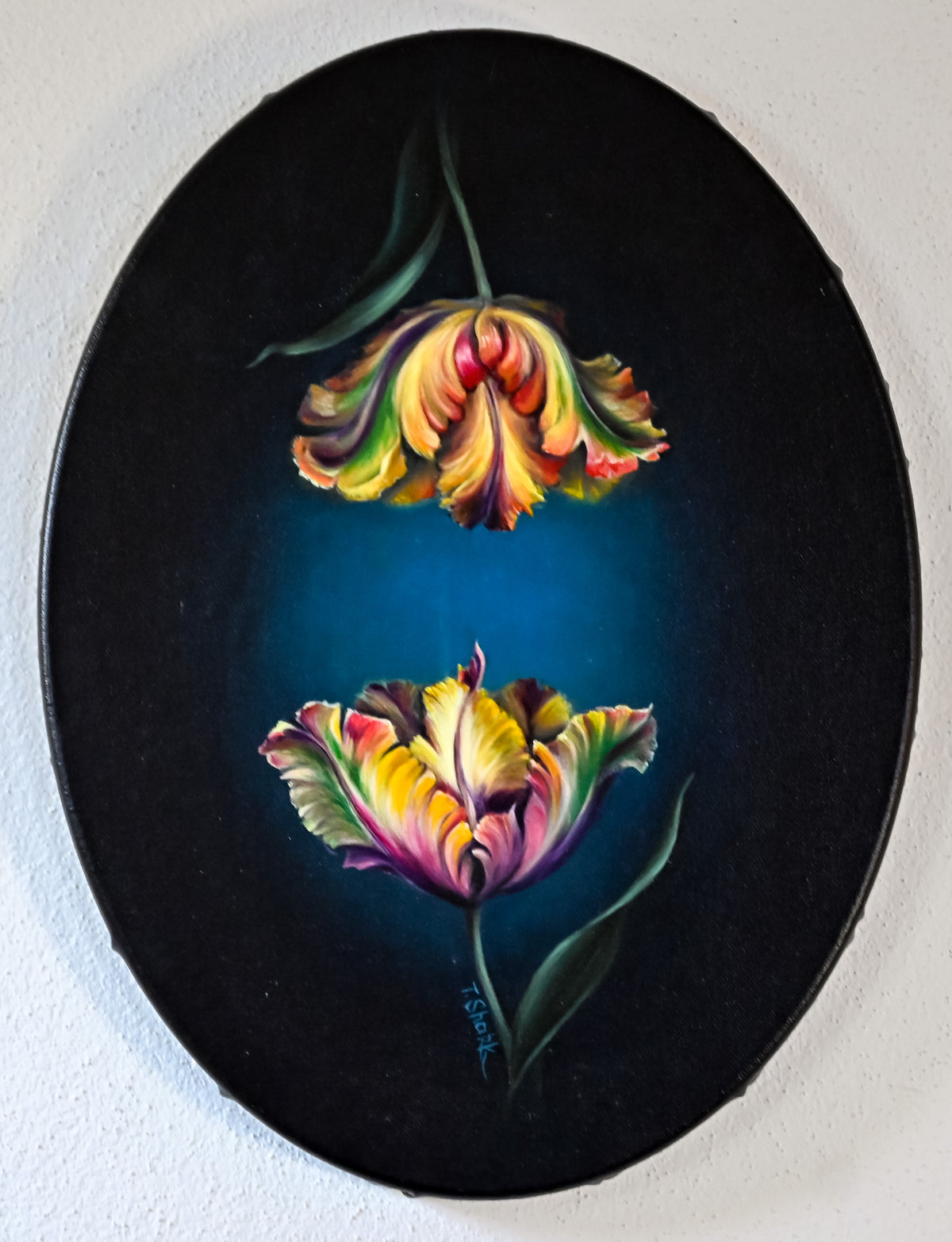 mirror tulips
