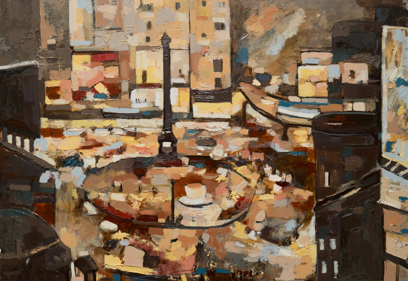 Abstract city