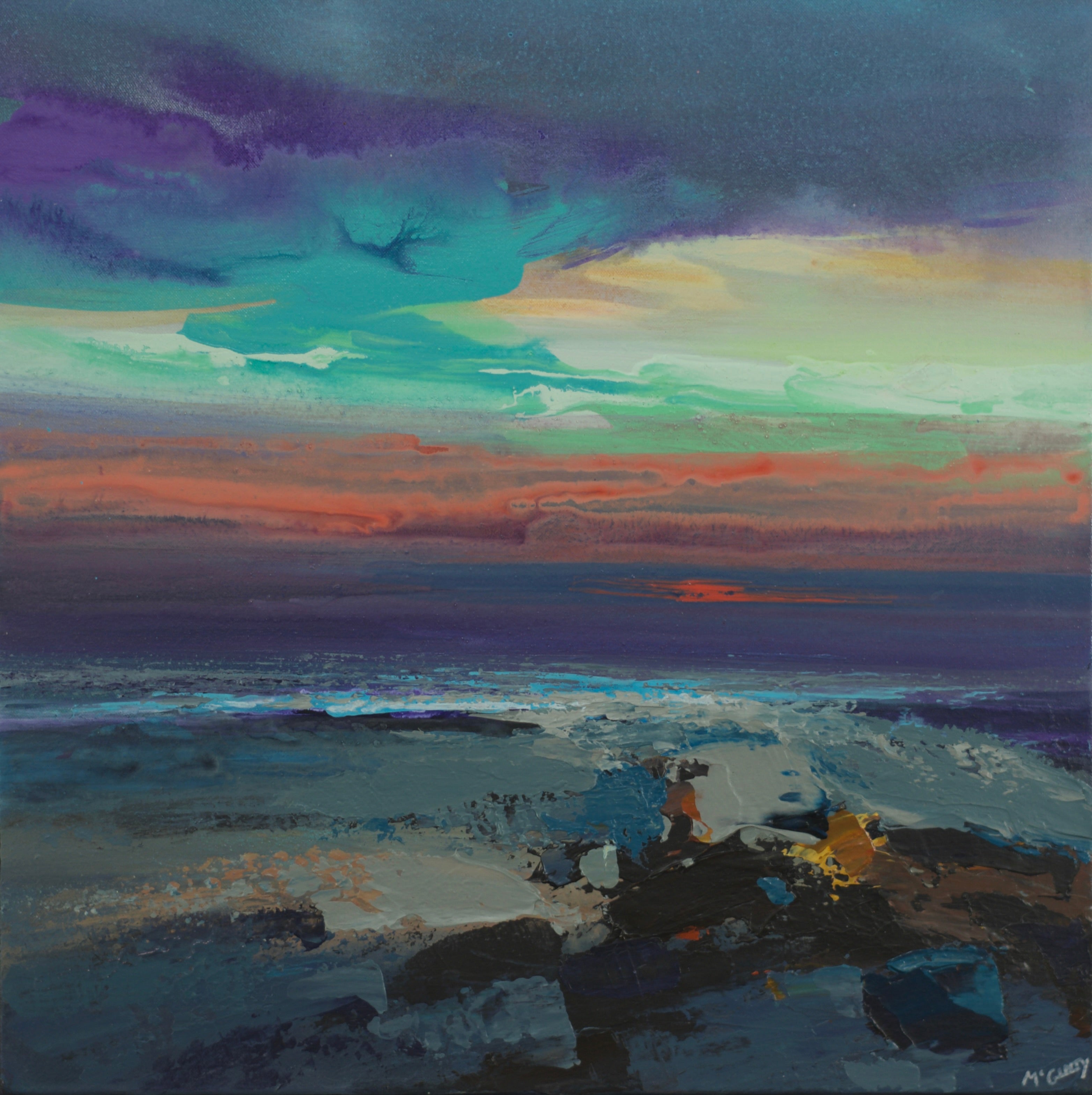 WINTRY DUSK, MONREITH
