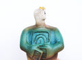 Stargazer Figure - Looking for Life, Io - Ceramic Sculpture