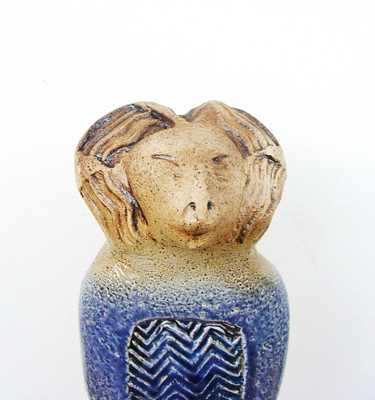 Khnum - Ram Headed Ancient Egyptian God - Ceramic Sculpture