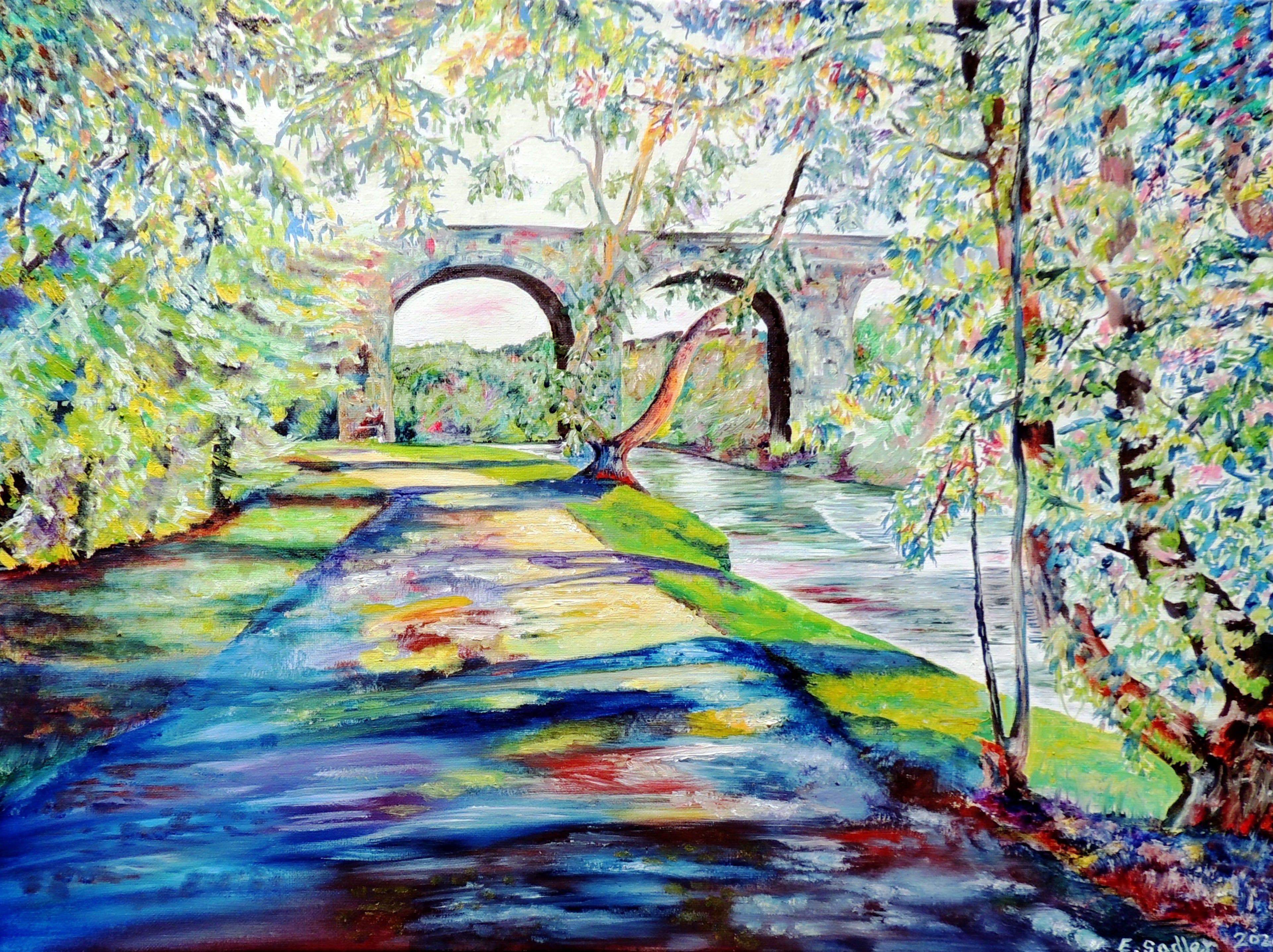 Summer along the River Goyt, Derbyshire