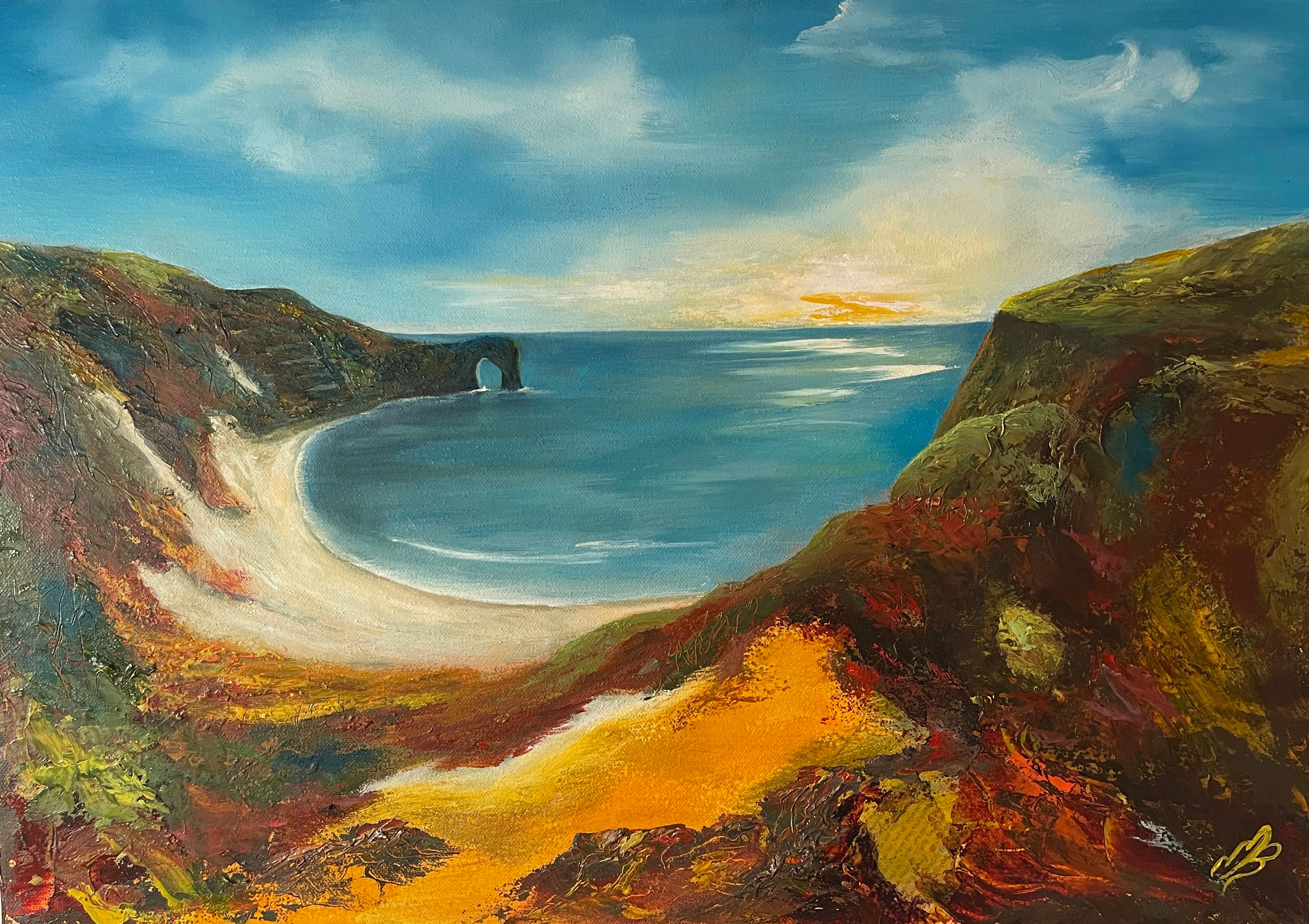 Durdle Door Sunset