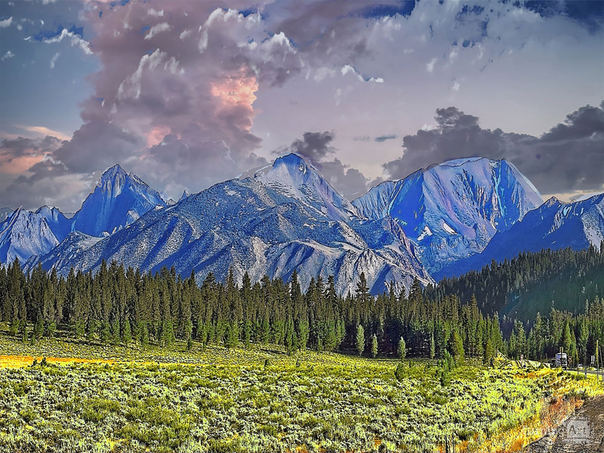 East Tuolune Meadow in Yosemite