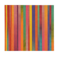 Irregular abstract Stripe Colour Study Painting