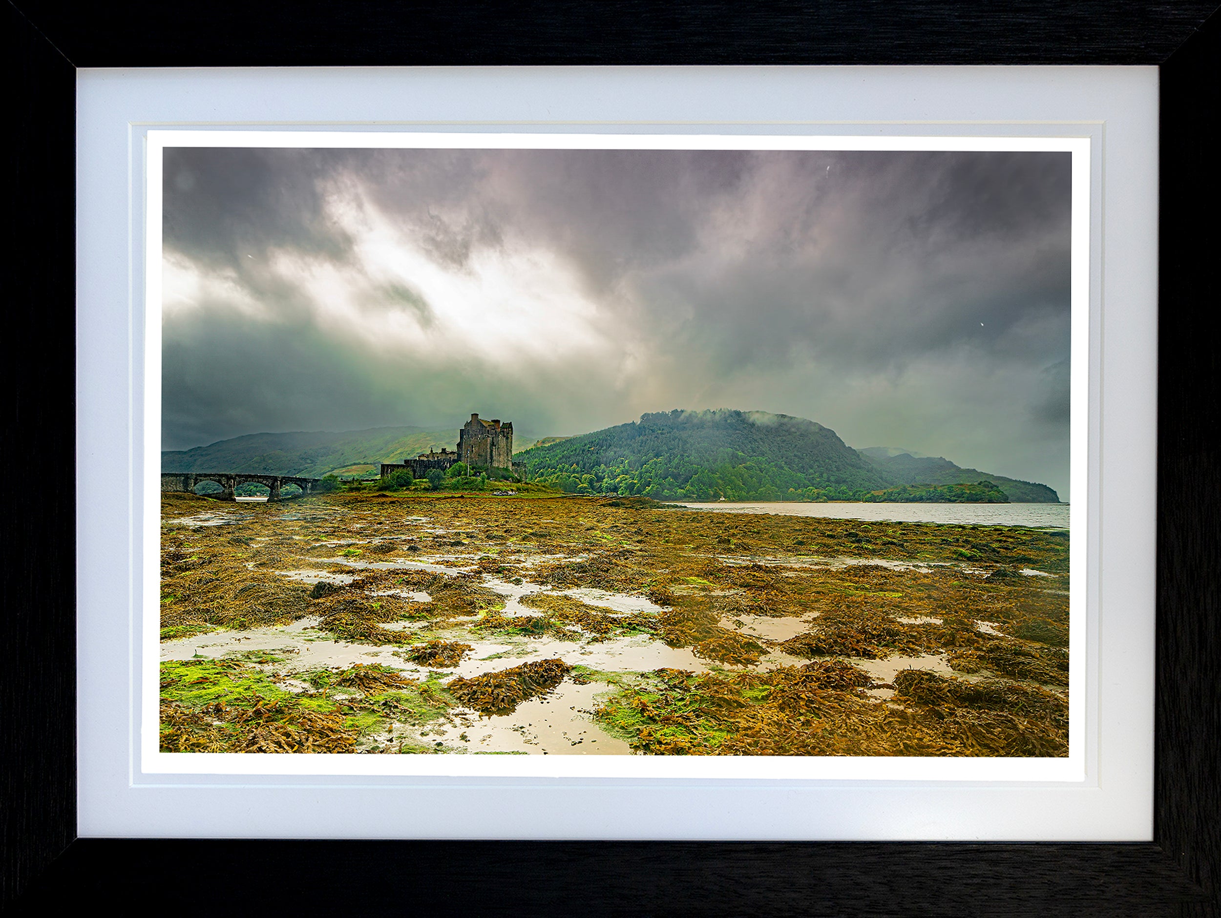 'Eilean Donan Castle' - Northside View -  Western Highlands - Scotland