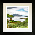 'Eilean Donan Castle' - Elevated view - Square 487mm X 487mm -  Scotland