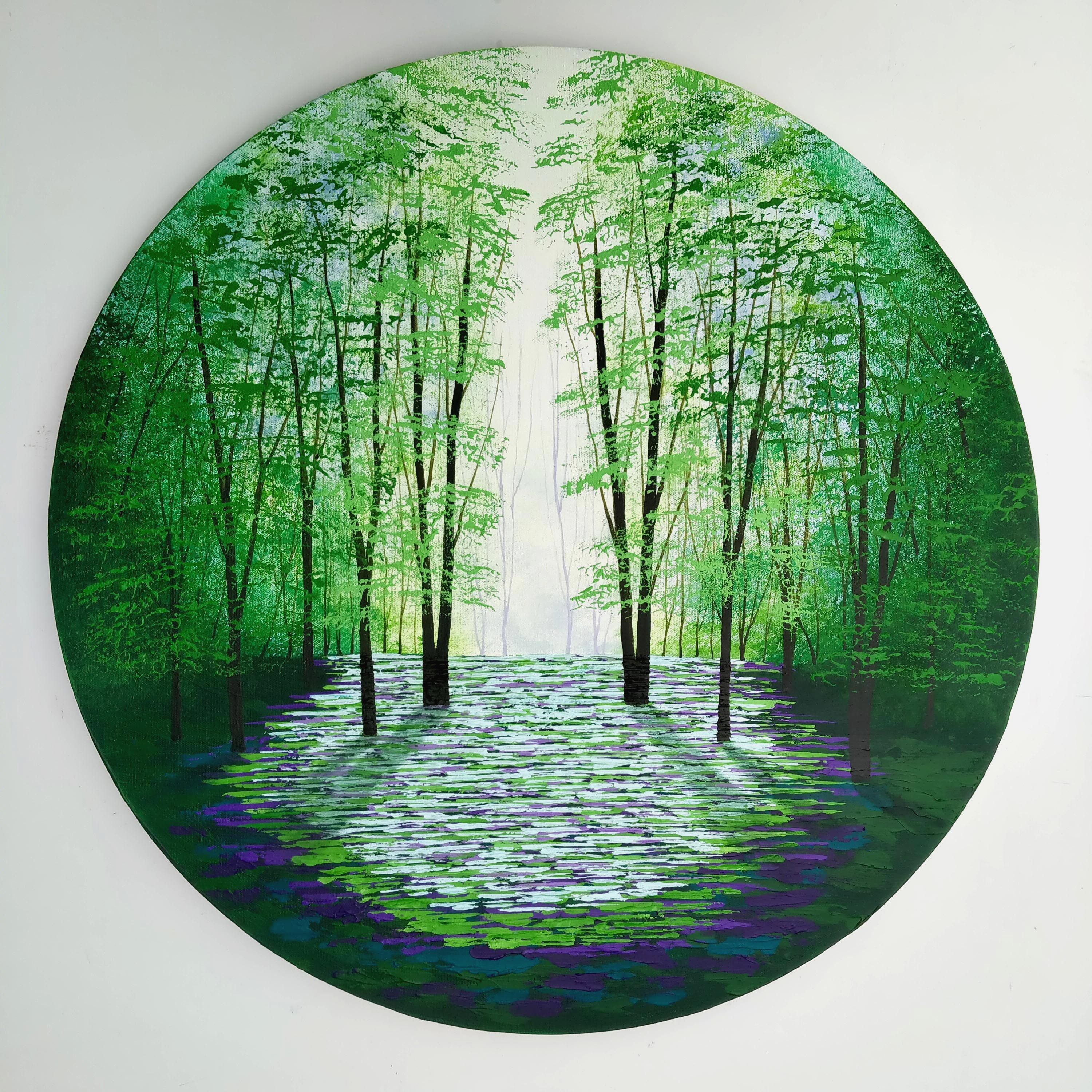 Emerald and Evergreen Wood