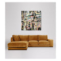 Modern lines - abstract painting