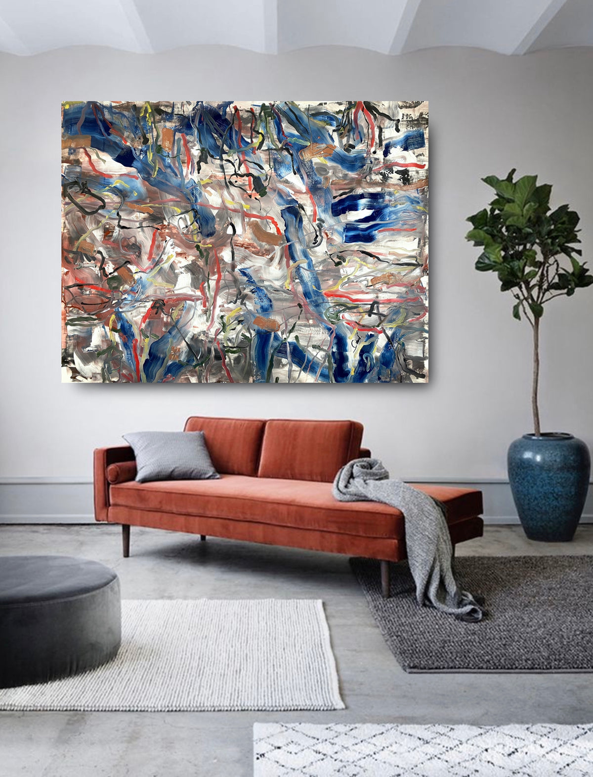 Dramatic landscapes - Oversized painting XXL