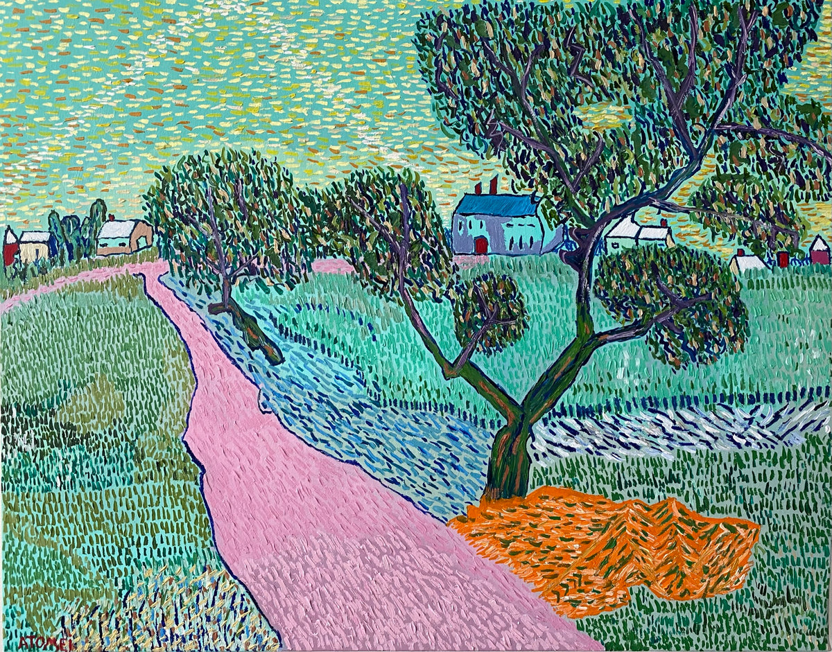 Landscape at twilight