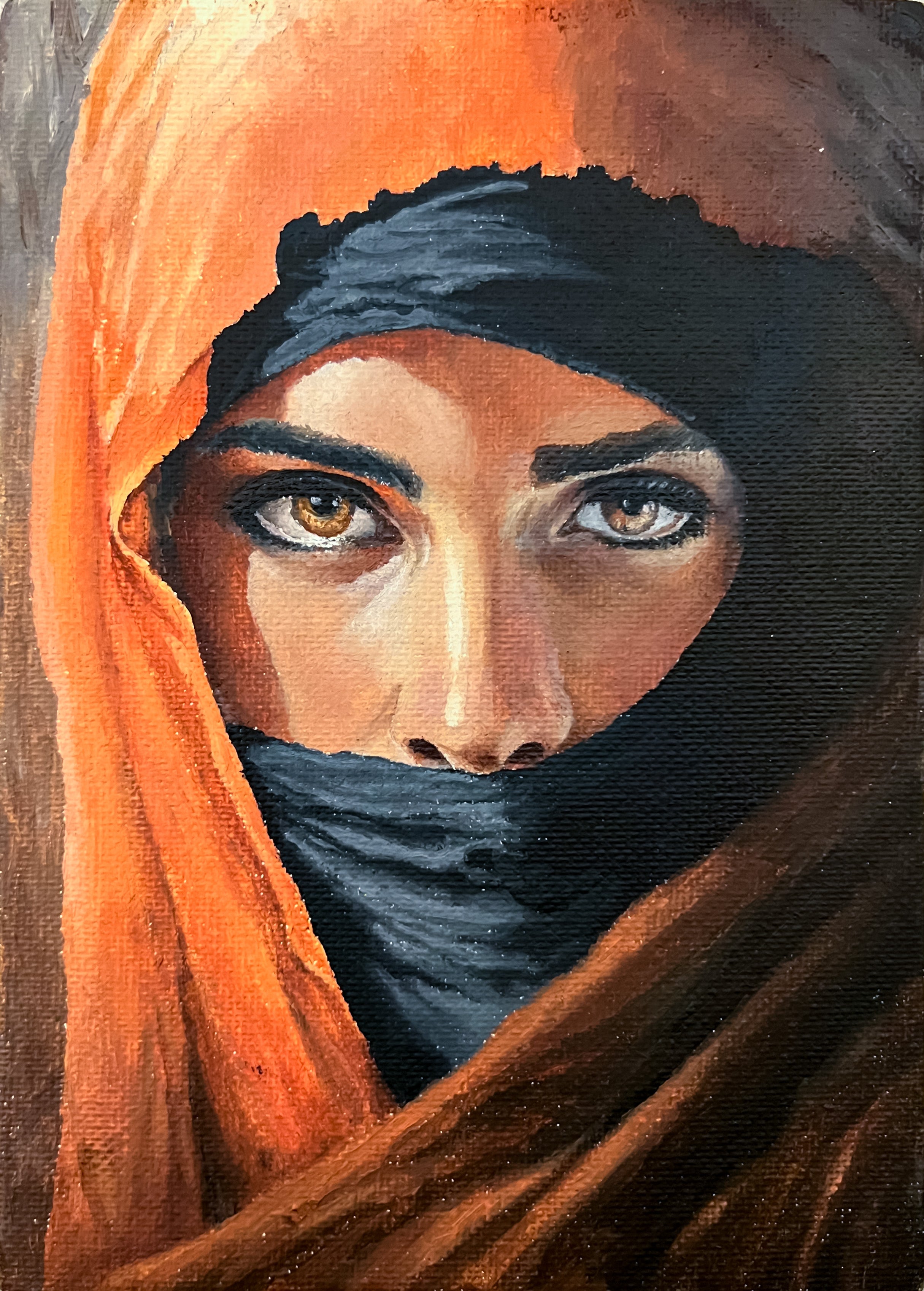 Fearless Original Oil Painting