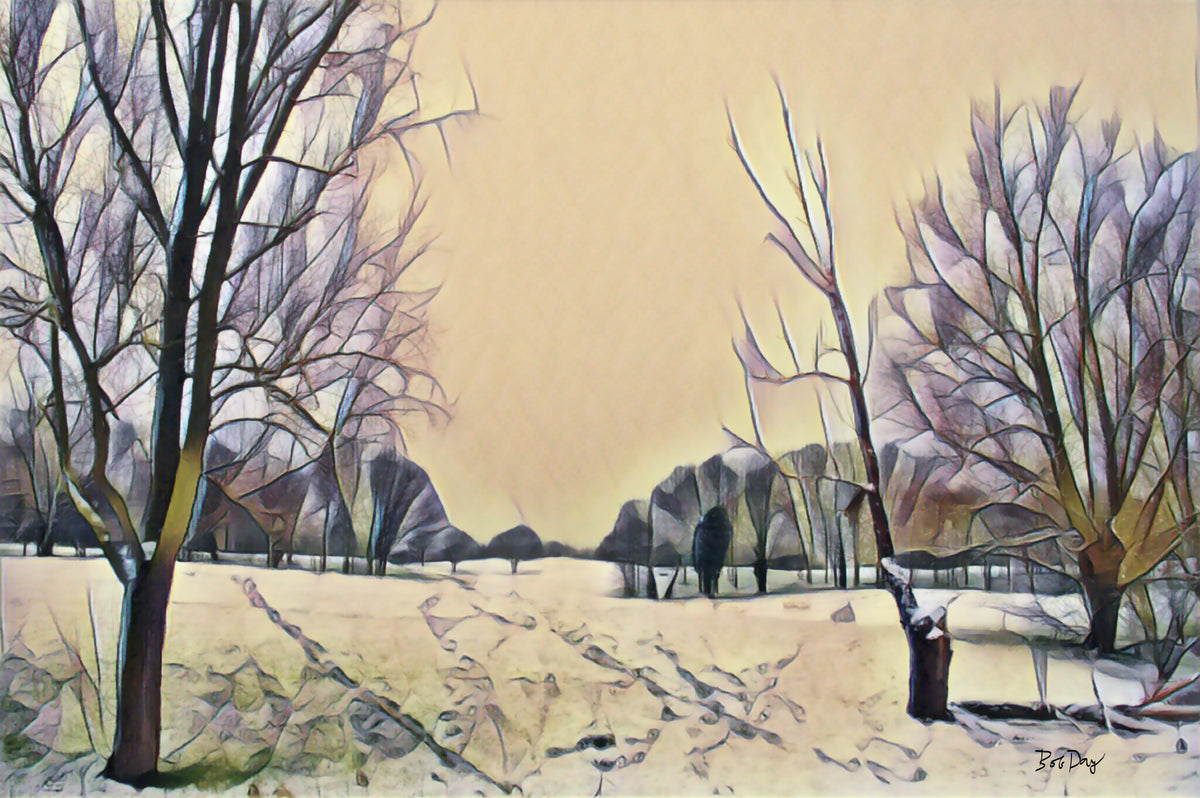 Snow scene