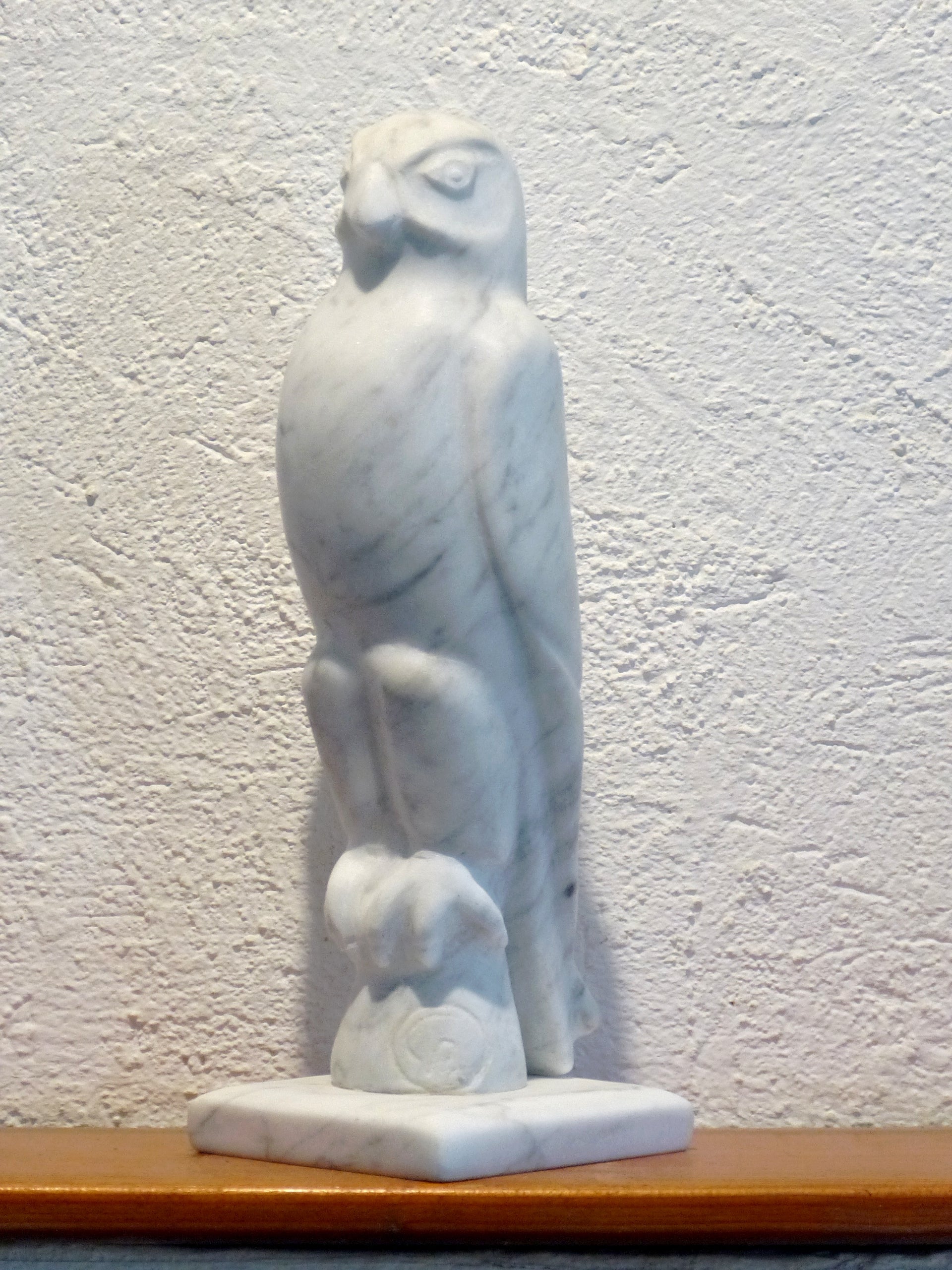 Carrara Marble Wild Animal - Falcon