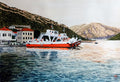 Ferries Harbour in Kamenari Montenegro