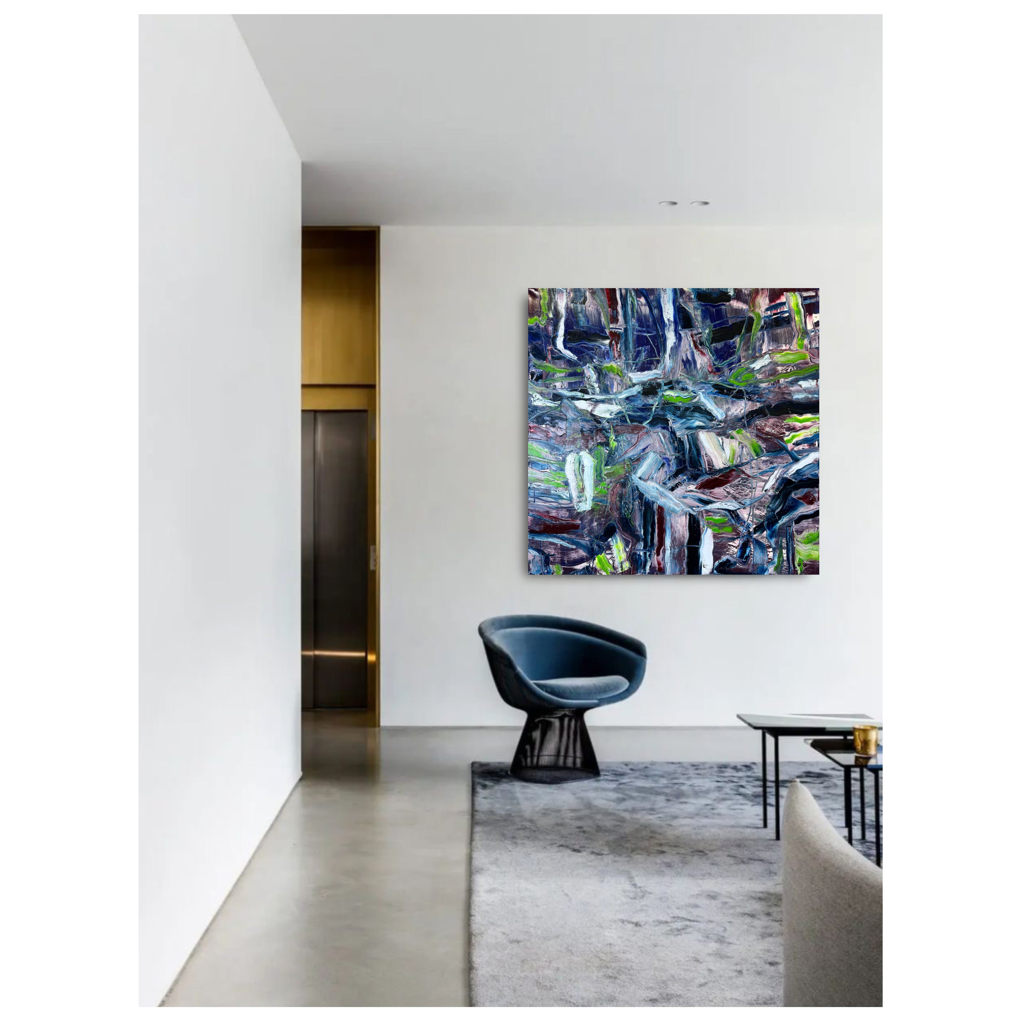 Reality is a dream - XXL abstract paintings