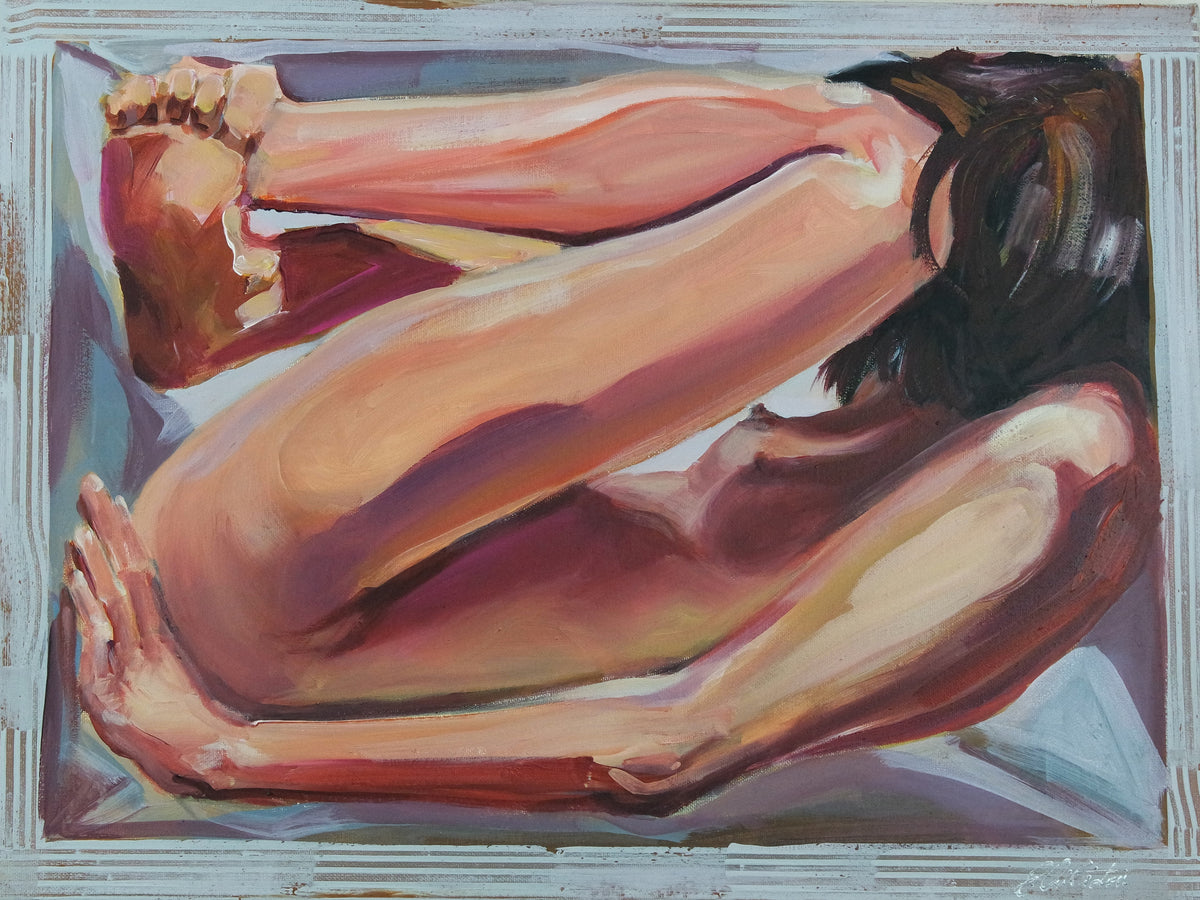 Figurative nude in a box 984