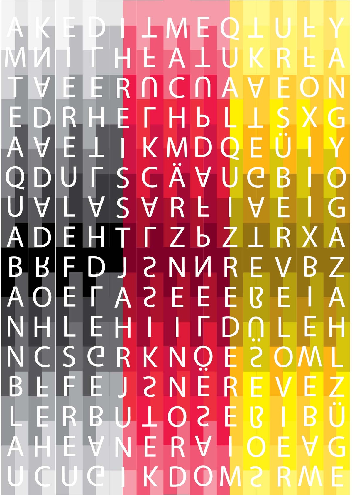 Sprechen Sie Deutsch? (Do you speak German?) A3 Print 2018