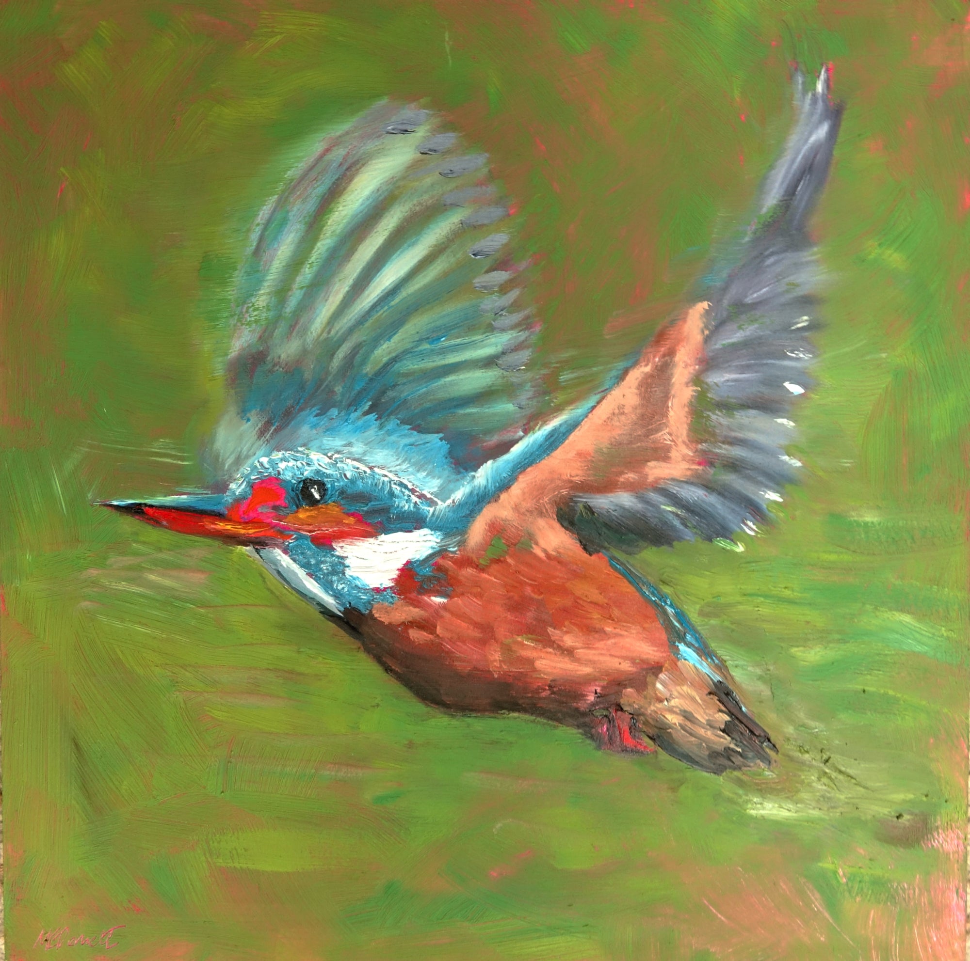 Flying Kingfisher