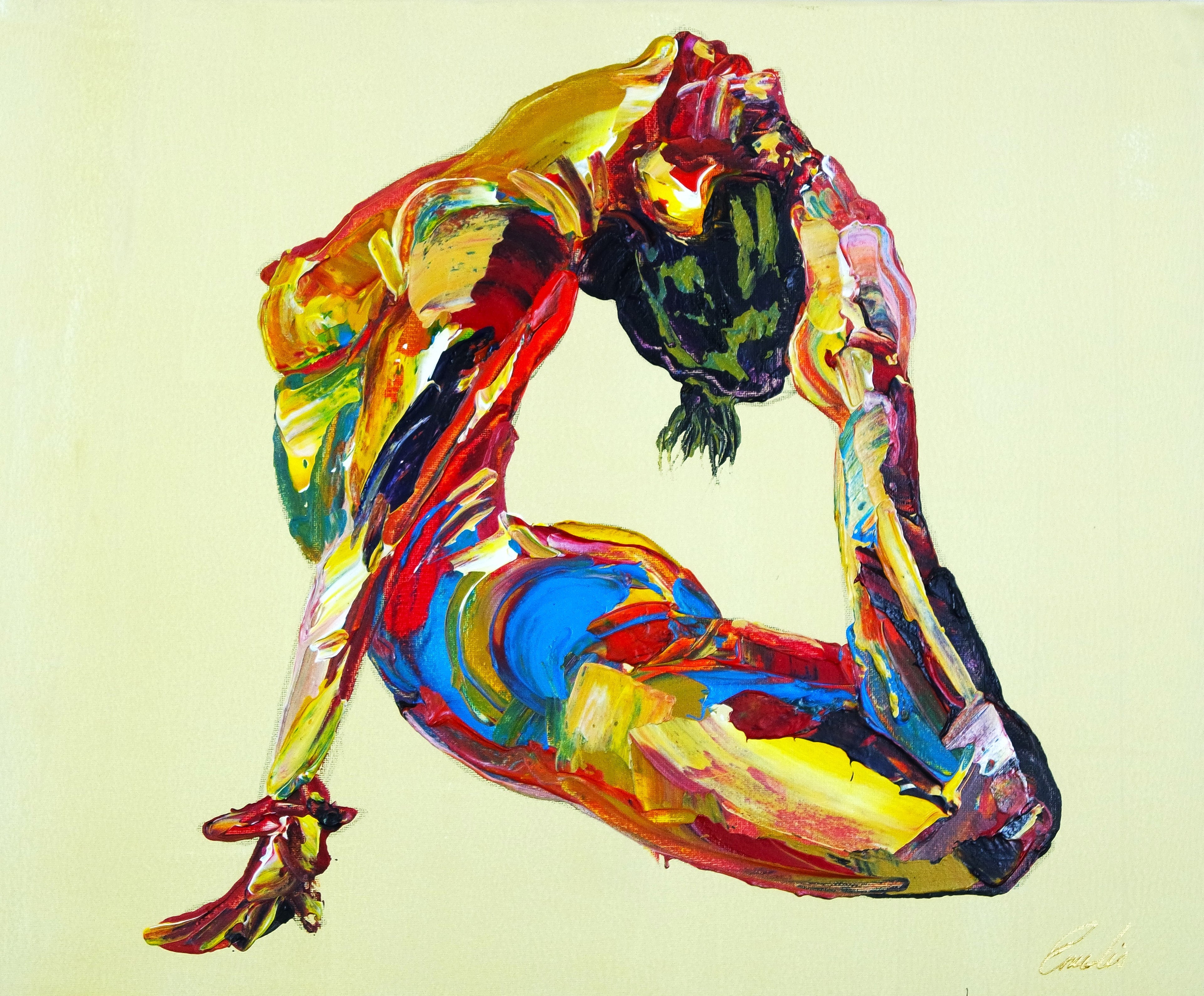 Fragmented Yoga Figure 998