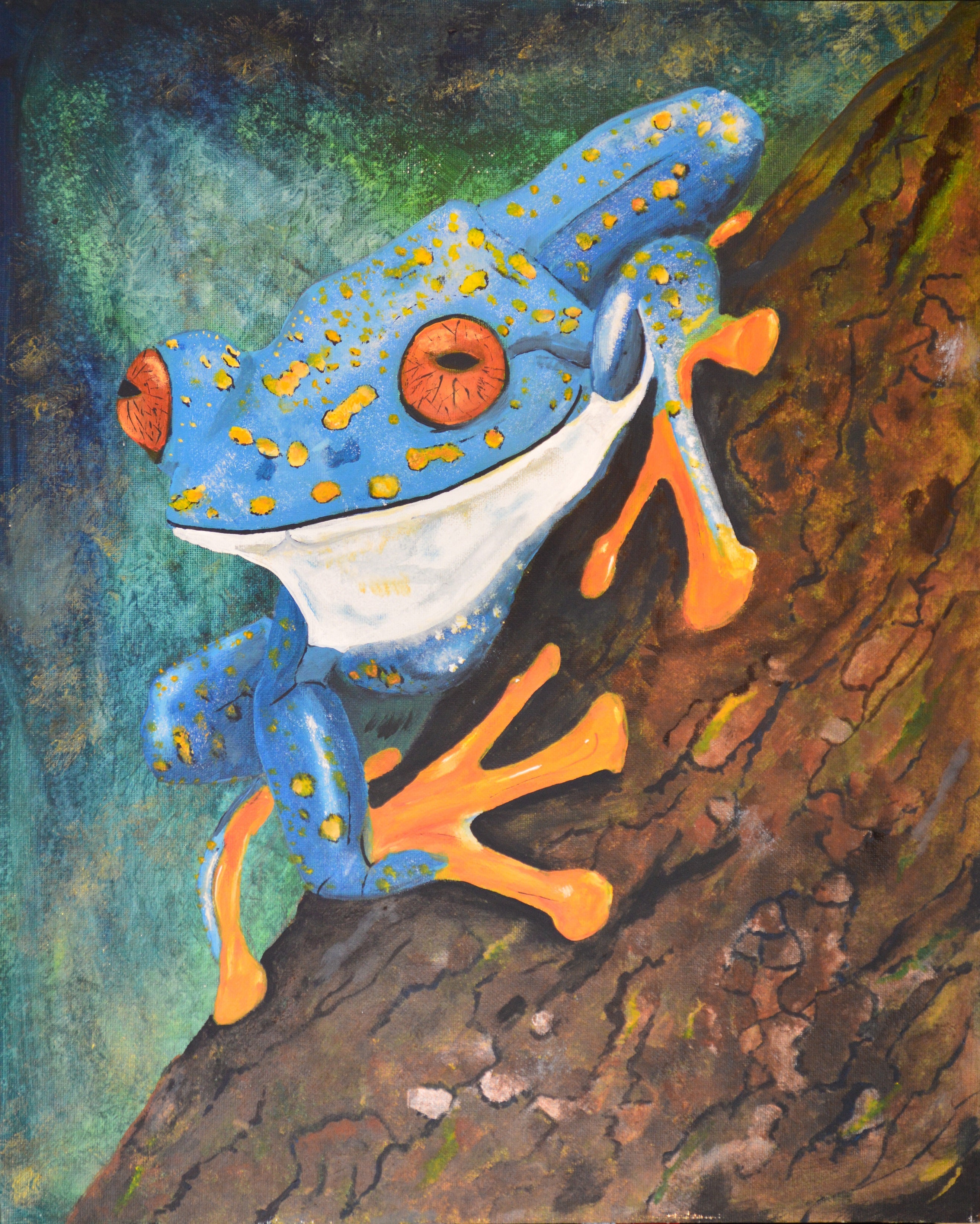 Tree Frog, Non-Lickable.