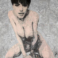 Financial Time Nude 2 (newspaper art)