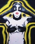 Gaga Rorschach? (on canvas.)