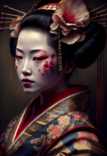 Geisha in Autumn 3