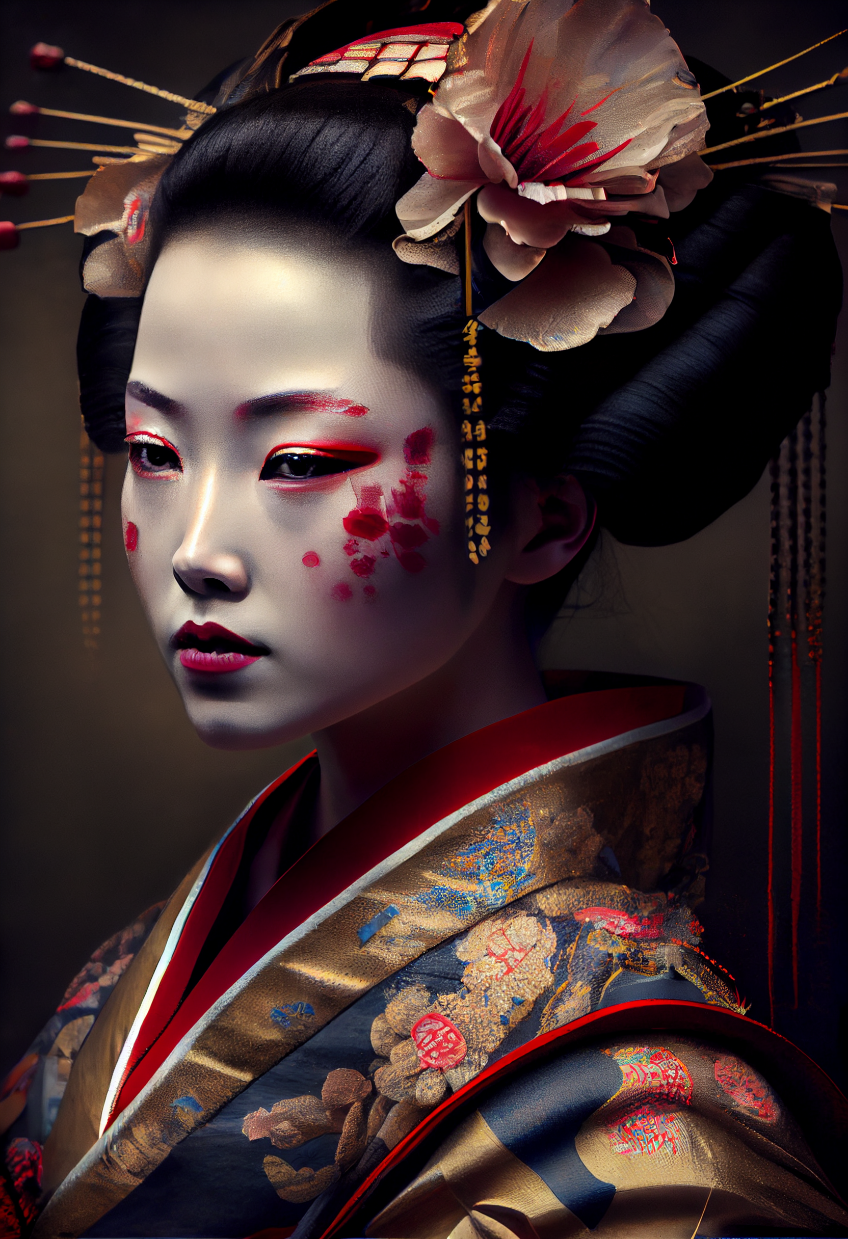 Geisha in Autumn 3