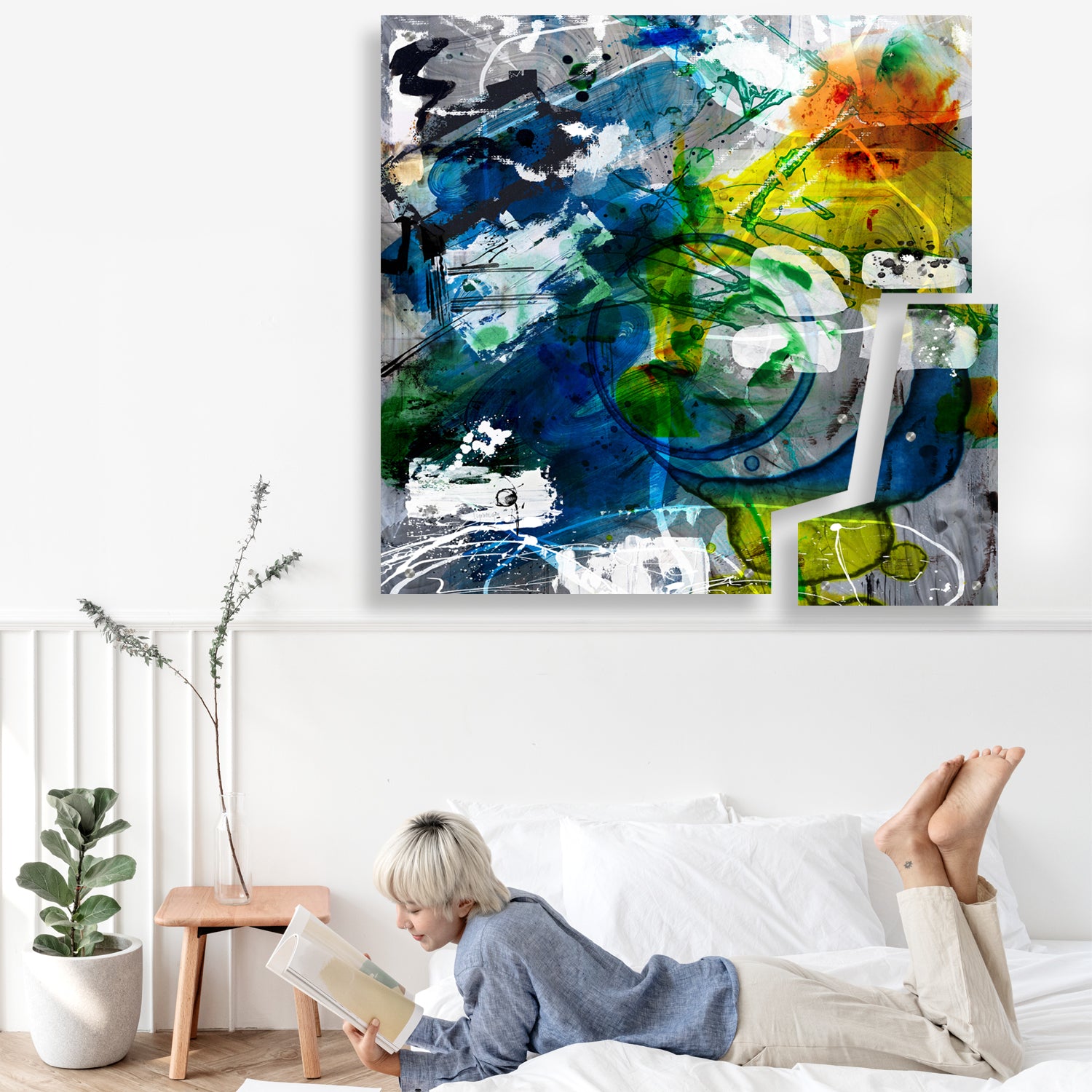 Give Me Colour - Diptych