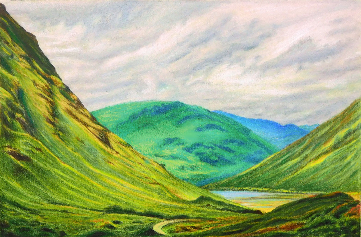 In the Scottish Mountains - Glen Coe