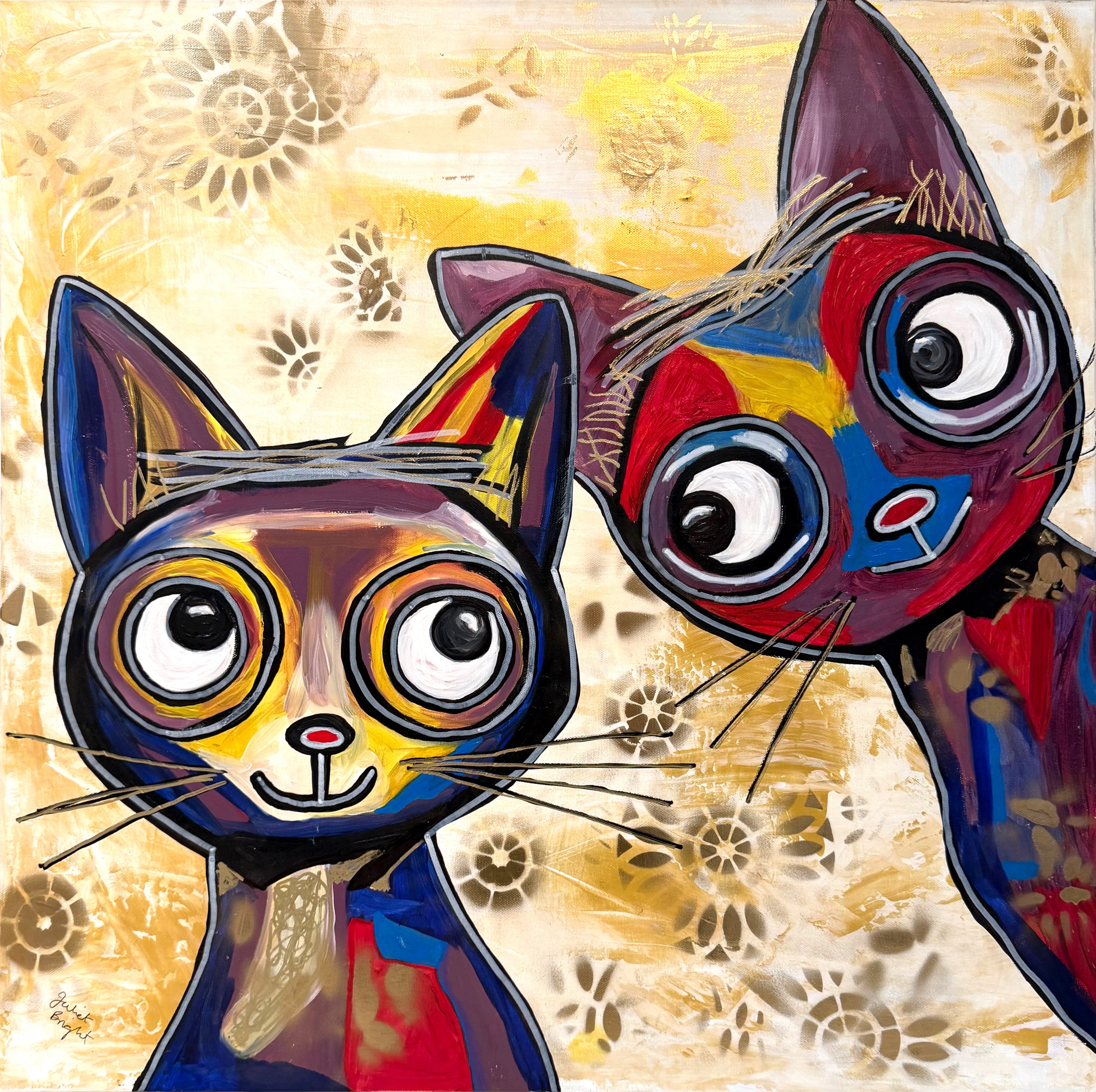 Gold Speckled Cats