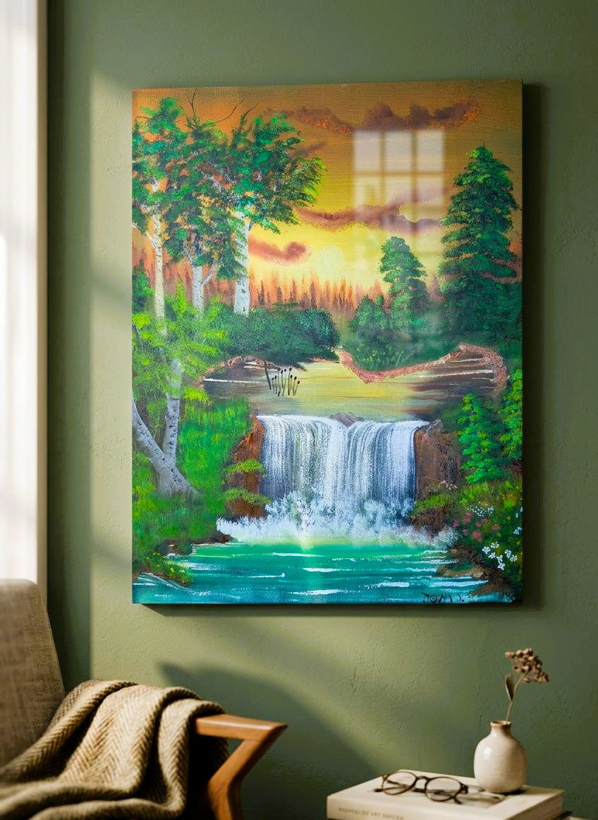Woodland Glow Falls