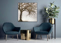 Gold Metallic Tree Abstract