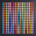 Ombre dots Black