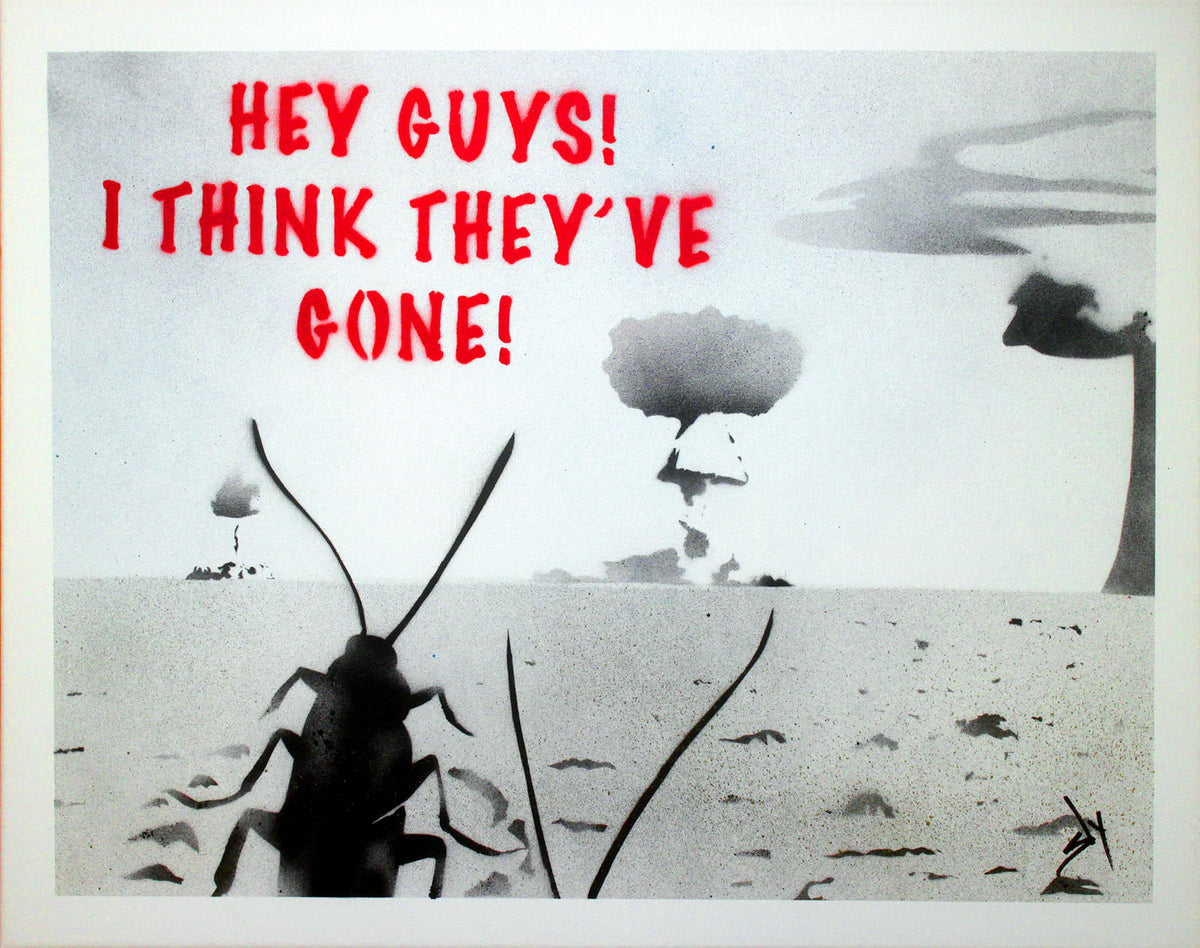 Hey guys! (On canvas.)
