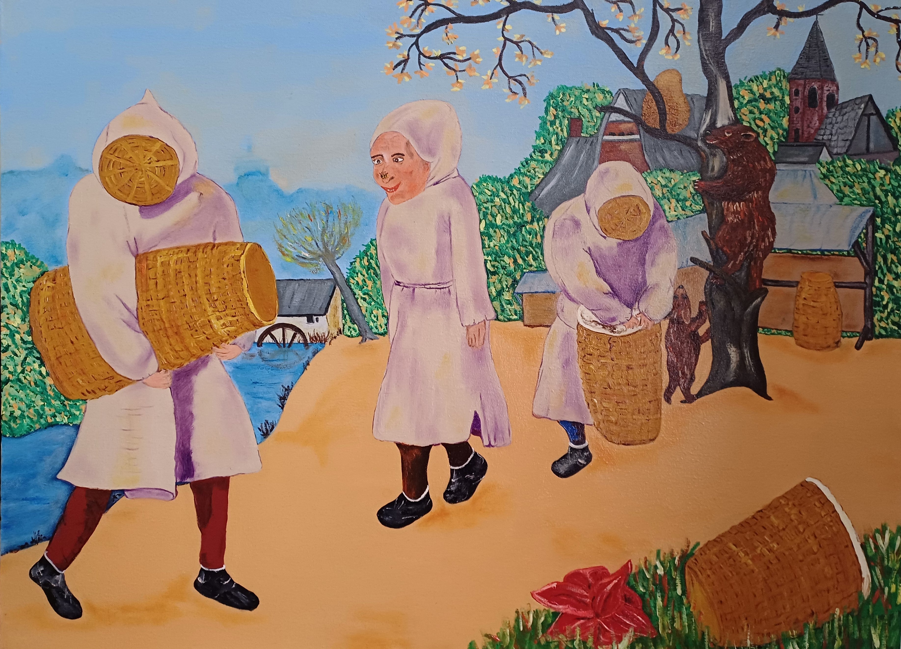 Honey Collecting
