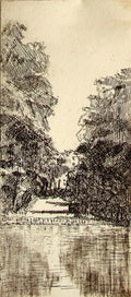 Houses at Grez-sur-Loing