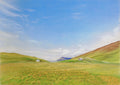 Blue Mountain Landscape, Isle of Skye, Scotland