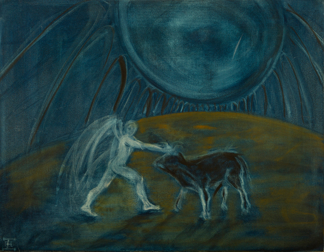The Angel Wrestles A Bull